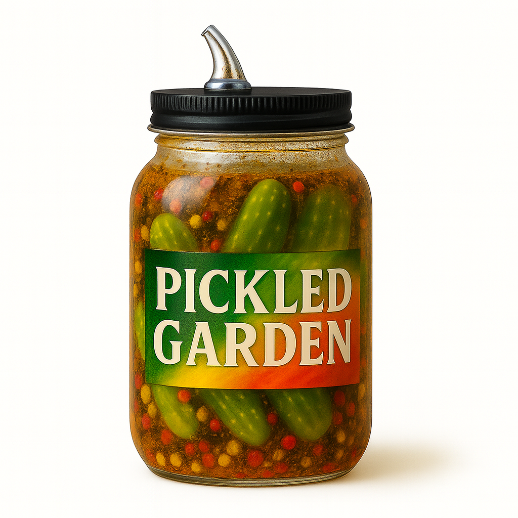 Spout Pickle Jar 32oz