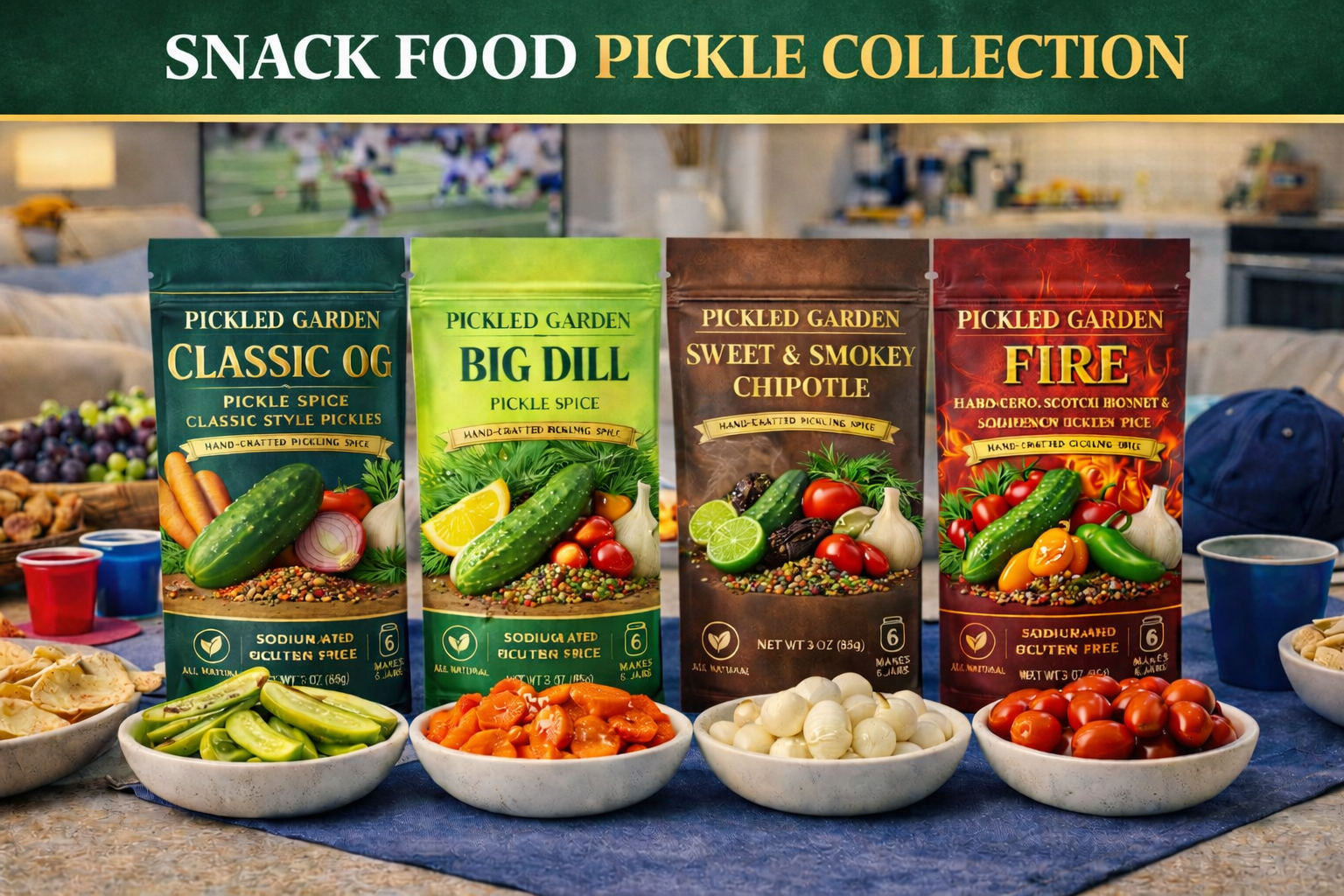 Snack Food Pickle Collection